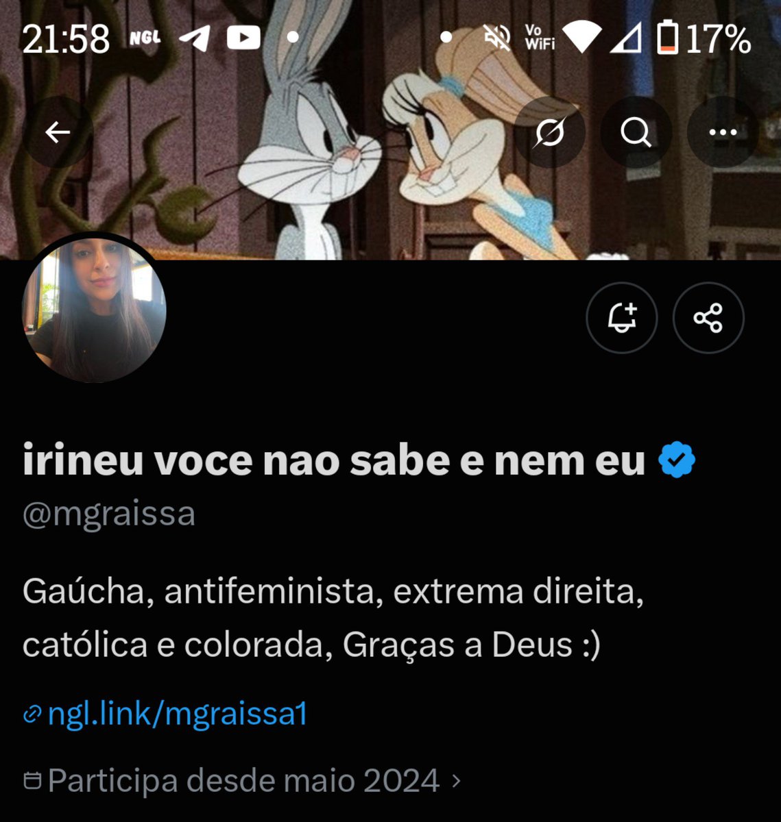 Svlista_Gavcho's tweet photo. Então essa é a mulher perfeita? Acho que me apaixonei https://t.co/pZc6SXX097