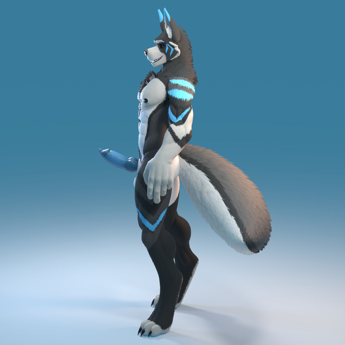 Calixto_Art's tweet photo. Finished model comm for @TheDustyWuffy https://t.co/NzoJHT1V70