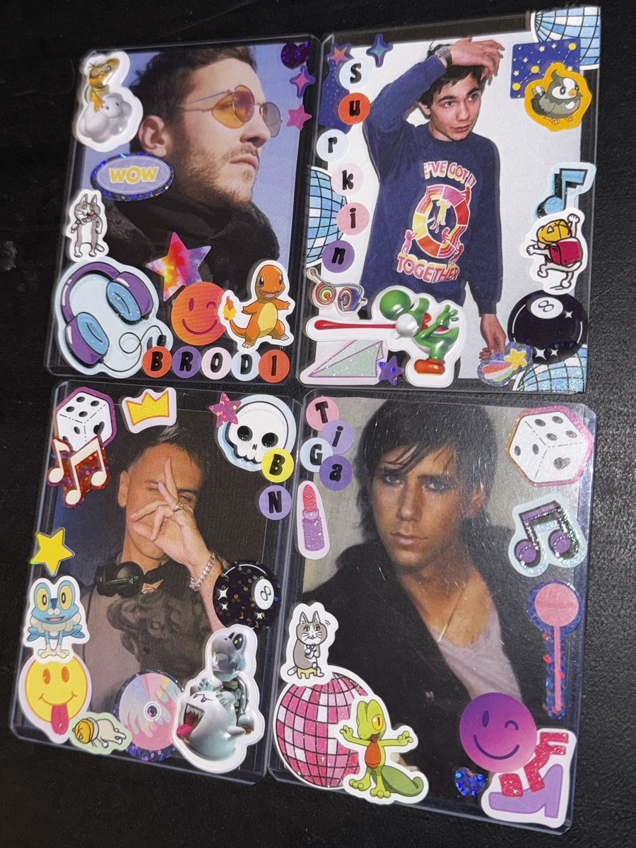 watersonazareth's tweet photo. STICKER'D UP SOME EDM PHOTOCARDS TODAY >w< https://t.co/hDUFMVo5So
