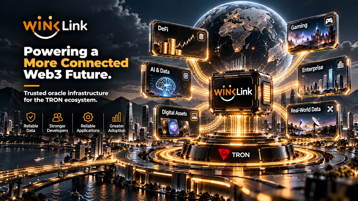 rahozel's tweet photo. Looking back at blockchain's evolution, it's remarkable how quickly the conversation has expanded.

What began as a technology for peer-to-peer digital payments has evolved into an ecosystem supporting decentralized finance, digital ownership, gaming, artificial intelligence, enterprise solutions, and much more.

As these applications become increasingly sophisticated, one thing becomes clear:
No decentralized ecosystem succeeds without reliable infrastructure.

Smart contracts require trusted information.
Developers require dependable tools.
Users require confidence that applications will perform consistently.

That's why projects like WINkLink continue playing such an important role within the TRON ecosystem.

By securely connecting blockchain applications with real-world data, WINkLink helps transform smart contracts into practical tools capable of solving meaningful problems beyond the blockchain itself.

The future of Web3 won't be built by one innovation alone.

It will be built through strong collaboration between blockchains, developers, communities, and infrastructure providers working together.

Reliable data creates reliable applications.
Reliable applications create trust.

And trust is ultimately what drives lasting blockchain adoption.

@justinsuntron
@WinkLink_Oracle
#TronEcoStar