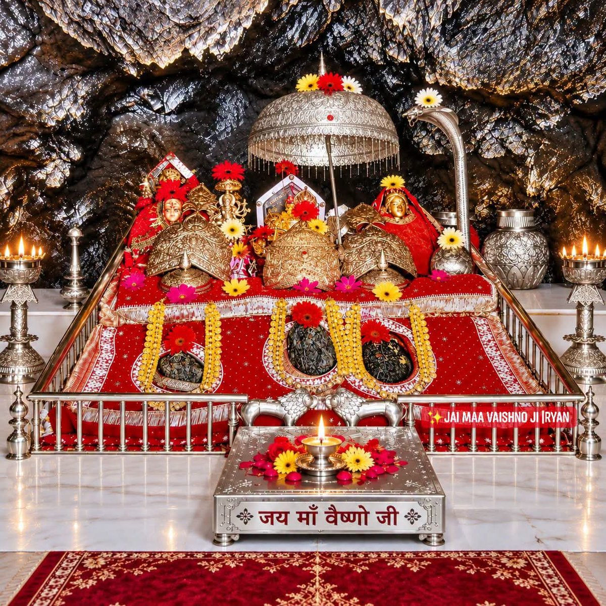 mahijamwal0404's tweet photo. Jai Mata Dukh Harni Maa Vaishno Devi Ji 🙌🏻 https://t.co/A2h7uM8HFp