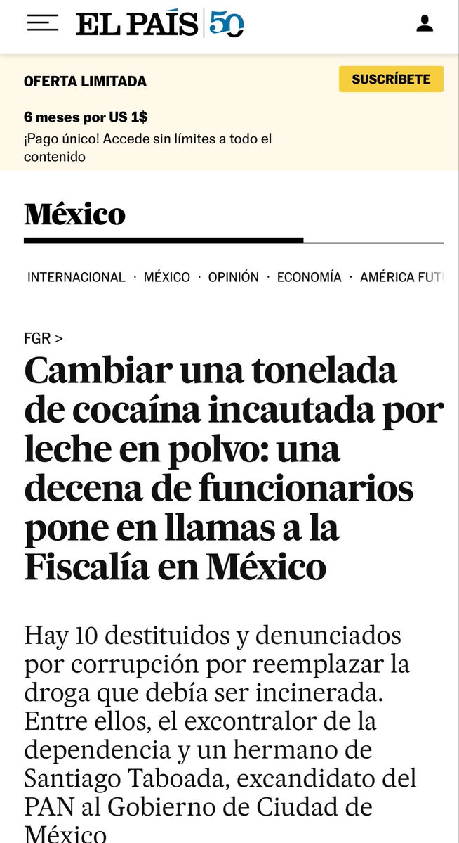 Andyoblatos's tweet photo. @Martin_Bazan_A @AlessandraRdlv @JTrianaT @FDoringCasar Pues Sergio Agustin Taboada hermano del PANISTA @STaboadaMx era el provedor oficial de la maizcena con la Que se enumen el tabique nasal los distinguidos panistas….. https://t.co/4qa0CxpLOe https://t.co/IjjwFQMuZ1