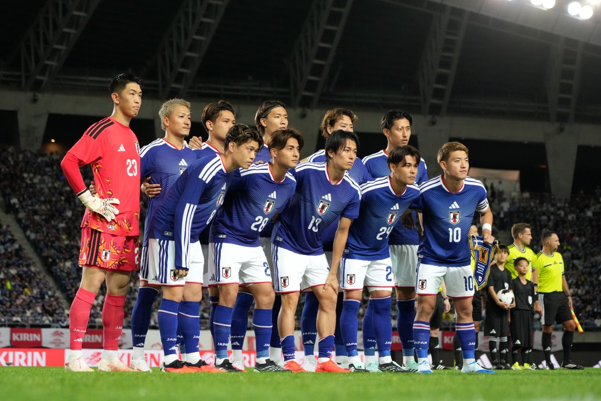 FIFAWorldCup_JP's tweet photo. ワールドカップ後の初戦を勝利でスタート🇯🇵

#FIFAWorldCup https://t.co/97B9OAOehF