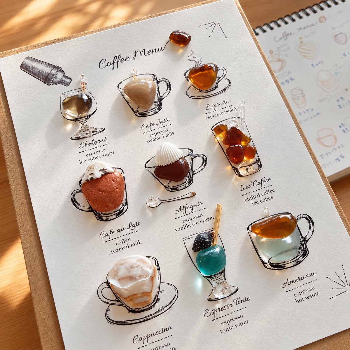 moon_seaglass's tweet photo. 日々、ものづくり。
オーダーの「9種のコーヒー」
完成しました☕️ https://t.co/YipqFg4Xj4