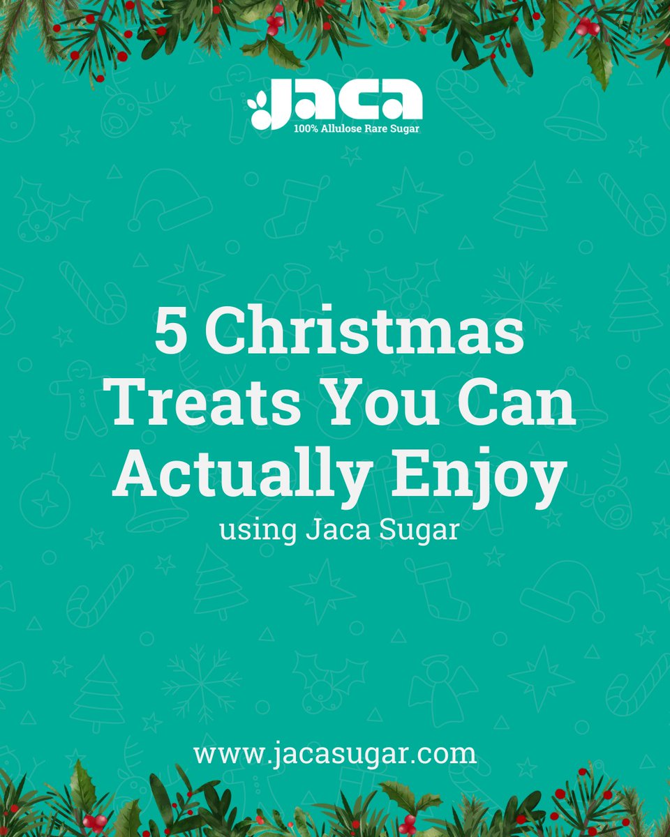 peteferrari28's tweet photo. Managing your health doesn't mean missing out on Christmas magic. Here are 5 holiday treats you can make with Jaca! 

Every single one works beautifully because Jaca is a rare sugar—molecularly arranged to support your metabolic health instead of sabotaging it.

-0 net carbs
- Diabetic & keto-friendly
- 100% pure allulose, born from fruit
- Doesn't cause gastric distress

You deserve sweetness without sacrifice. Get your Jaca at https://t.co/Qp6tbkxieE and start baking! 🎄

#jacasugar #ketochristmas #healthybaking #Allulose #SugarAlternative #RareSugar