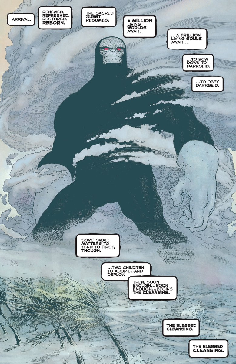 the_agon's tweet photo. Rafael Grampá's Darkseid is the highlight of The Golden Child. https://t.co/nbPR4aslnh