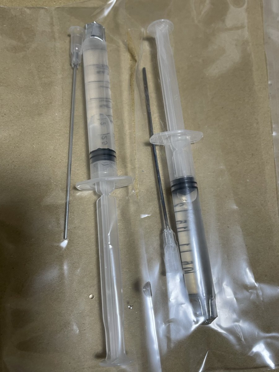 Mash710m's tweet photo. シリンジ💉 https://t.co/MuGurEFQ35