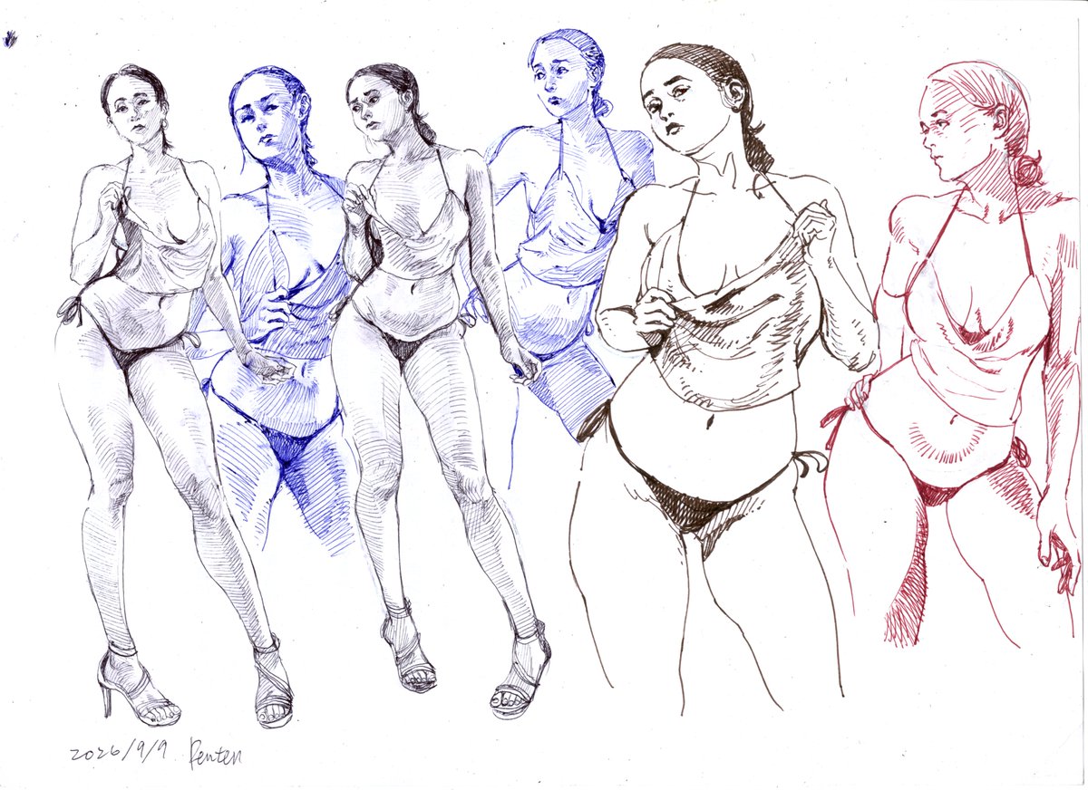 Penten_withdraw's tweet photo. Sketch practice🖊️
Reference: @theposearchives https://t.co/Y0NPampLcL