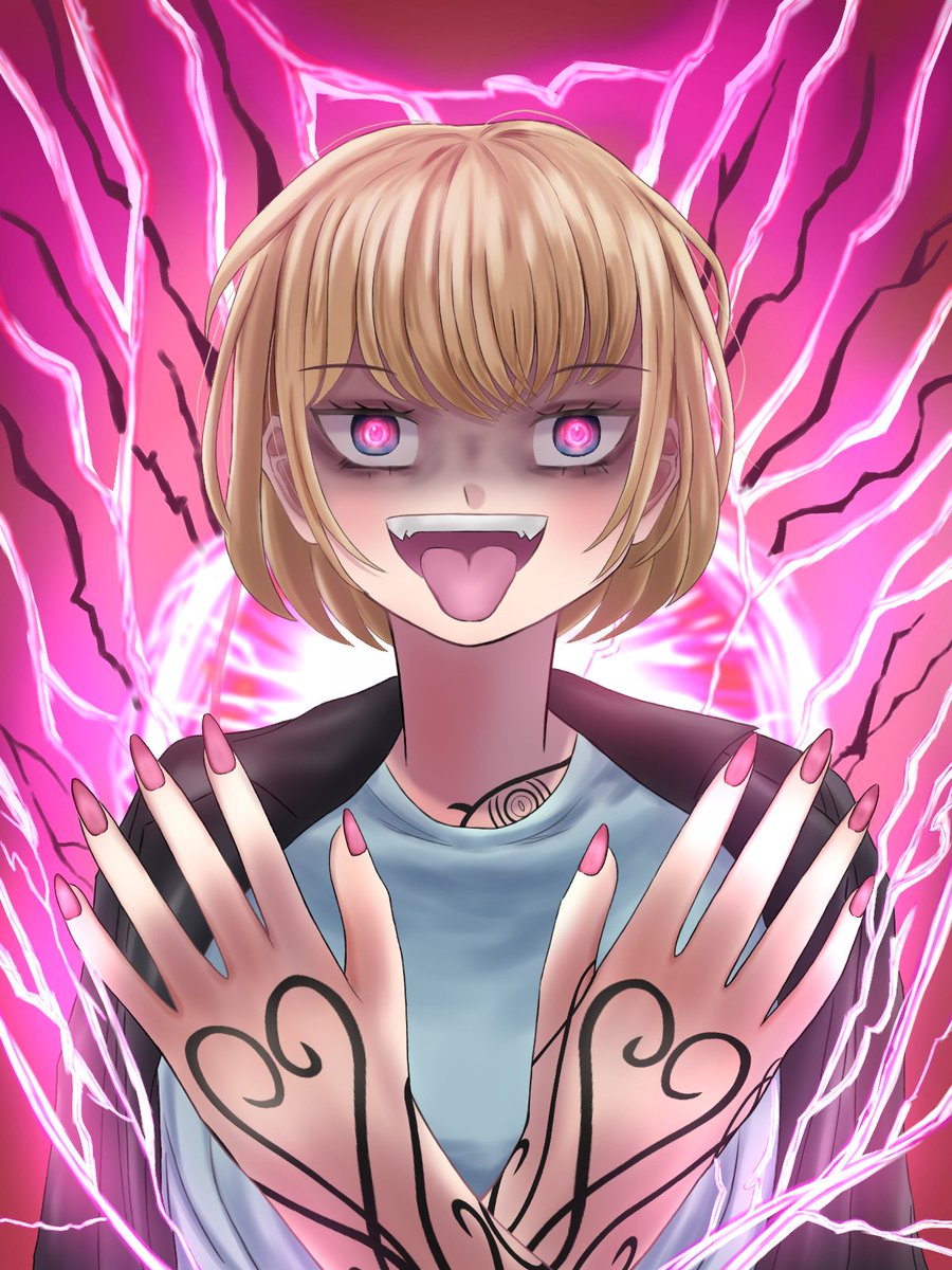 aqueri_illust26's tweet photo. 狂気のイラストです😁✨✨
表情や演出にこだわりました(ﾉ≧▽≦)ﾉ
いろいろなジャンルのイラストに挑戦します🔥🔥
#イラスト
#絵描きさんフォロバ１００ 
#絵柄が好みって人にフォローされたいㅤㅤ https://t.co/jHPxwkqLJL