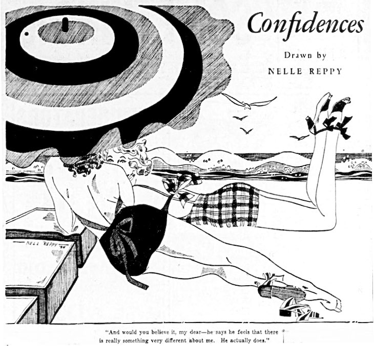 winifredrambova's tweet photo. Confidences by Nelle Reppy, 1934 https://t.co/M9hXCLVWTw