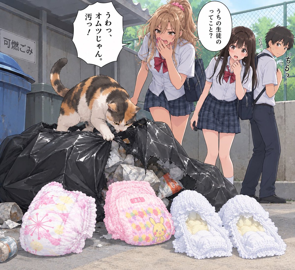 alice062diaper's tweet photo. 3年担任の〇〇先生が捨ててたごみ袋だから知らせたほうがいいよね https://t.co/QXhv7iCrSK