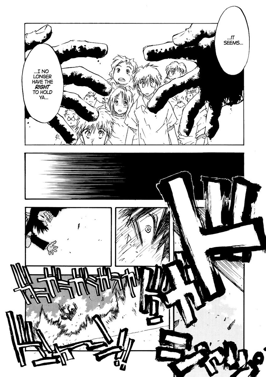 en_stama's tweet photo. @Patocuakojuaco yes! the confetti symbolized the fact that he was recognized as “nicholas” by the orphanage children, while he had feared being unrecognizable due to the blood on his hands.

wolfwood had tried to change, but still believed he was irredeemable, until this moment. baptism! https://t.co/09SFuAYOk2