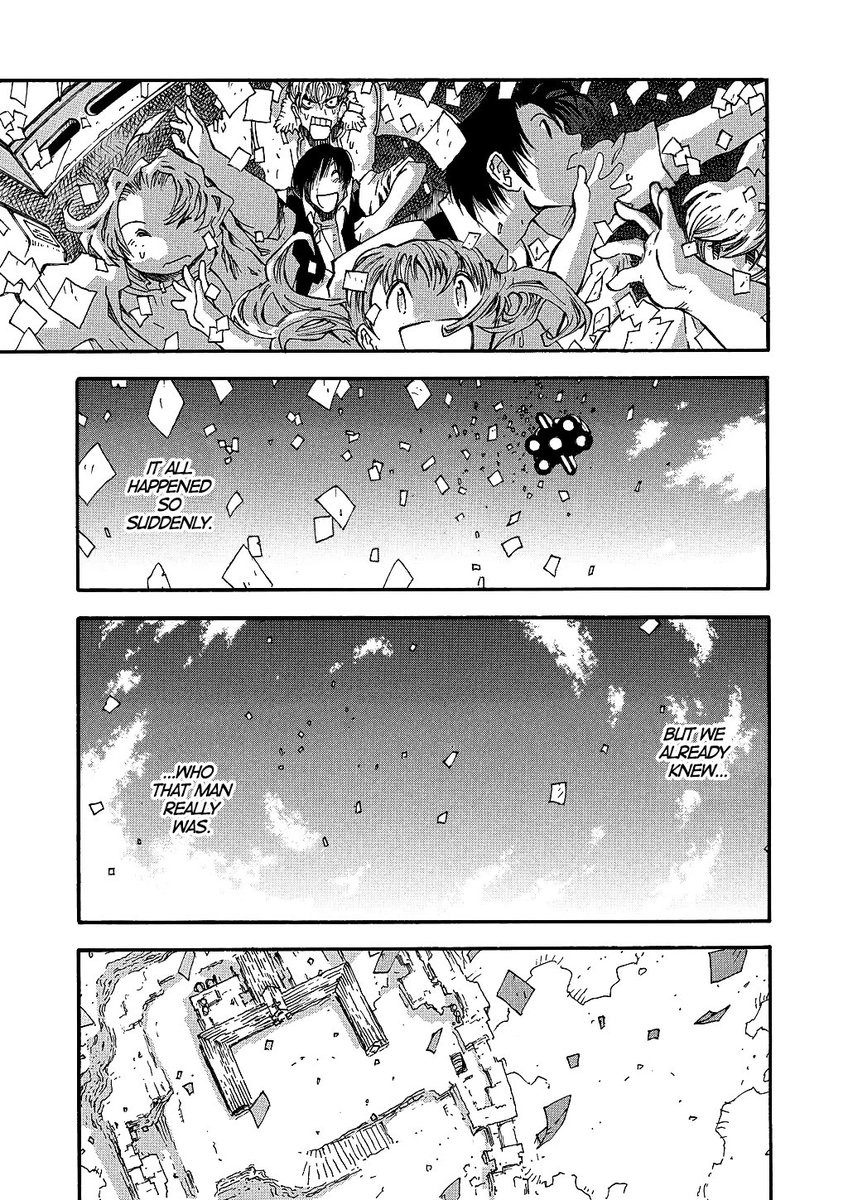 en_stama's tweet photo. @Patocuakojuaco yes! the confetti symbolized the fact that he was recognized as “nicholas” by the orphanage children, while he had feared being unrecognizable due to the blood on his hands.

wolfwood had tried to change, but still believed he was irredeemable, until this moment. baptism! https://t.co/09SFuAYOk2