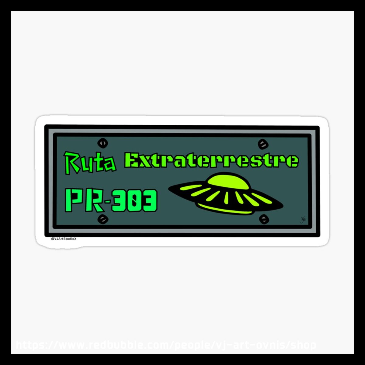 VJArtStudioX's tweet photo. Extraterrestrial Route PR-303 👽🛸🇵🇷

#Alien #Aliens #UFO #Ovnis #PuertoRico #Boricua #Extraterrestre https://t.co/LGx5AFkKlw