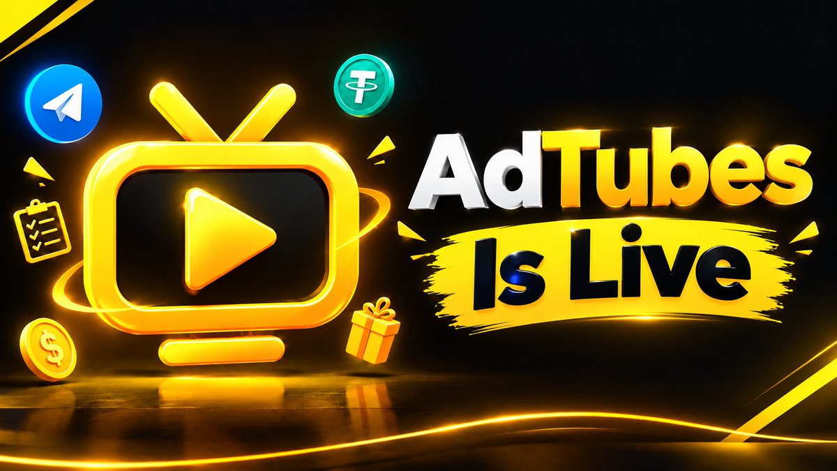 AdTubes's tweet photo. 📺 AdTubes is LIVE on Telegram!
Watch ads, complete tasks, earn rewards, and withdraw to your TON wallet. 🪙

✅• Daily ads &amp; quests
✅• Referral rewards
✅• Weekly contests
✅• VIP benefits
✅• Real TON payouts

👇Start earning with : https://t.co/SvU9t1GTf8

#Earn #GRAM https://t.co/D6wHHYwiXA