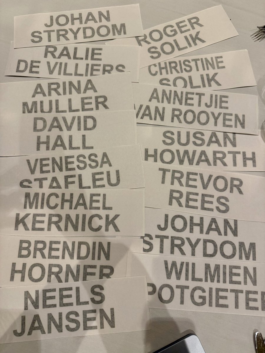 ErnstRoets's tweet photo. Pick a name. Any one of them. Google it. Read their stories. These are just a little part of the 3000 names that will be displayed on the National Mall in Washington, D.C. over the weekend. We will start putting them up tomorrow. https://t.co/VZY7CJCIcN