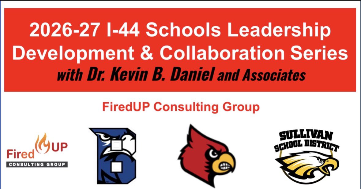 KDFIREDUP's tweet photo. Great kickoff meeting to our I-44 leadership development and cross-district collaboration cohort for 2026-27 in Sullivan, Mo.  TY to building &amp; district leaders in Crawford Co R-I, Steelville R-III &amp; Sullivan for the energy, engagement &amp; commitment to growth. #CarpeDiem @tdilg https://t.co/mfW2nGdoI1