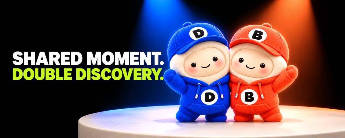 dubl_pad's tweet photo. Launch day is an attention game.

One project creates a moment.
Two aligned projects can make that moment impossible to miss.
DUBL turns isolated launches into coordinated discovery:

Shared timing.
Shared attention.
Double discovery.

Not competitors. Not one product.
A pair. https://t.co/Prk6NPAEkt