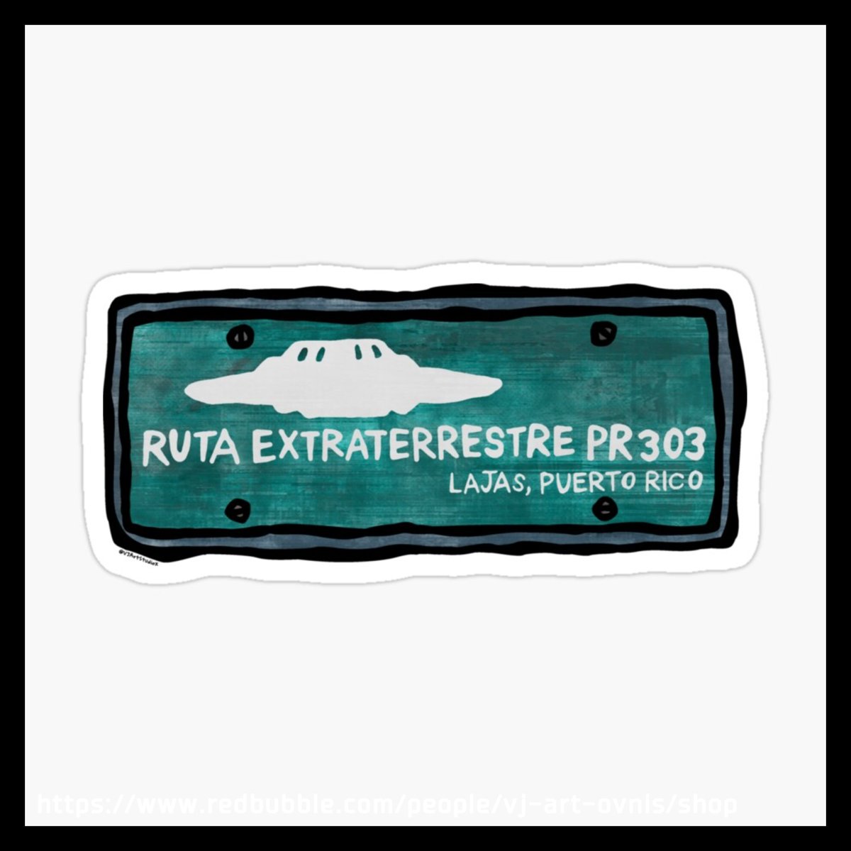 VJArtStudioX's tweet photo. Extraterrestrial Route PR-303 👽🛸🇵🇷

#Alien #Aliens #UFO #Ovnis #PuertoRico #Boricua #Extraterrestre https://t.co/OBUiDYuftl