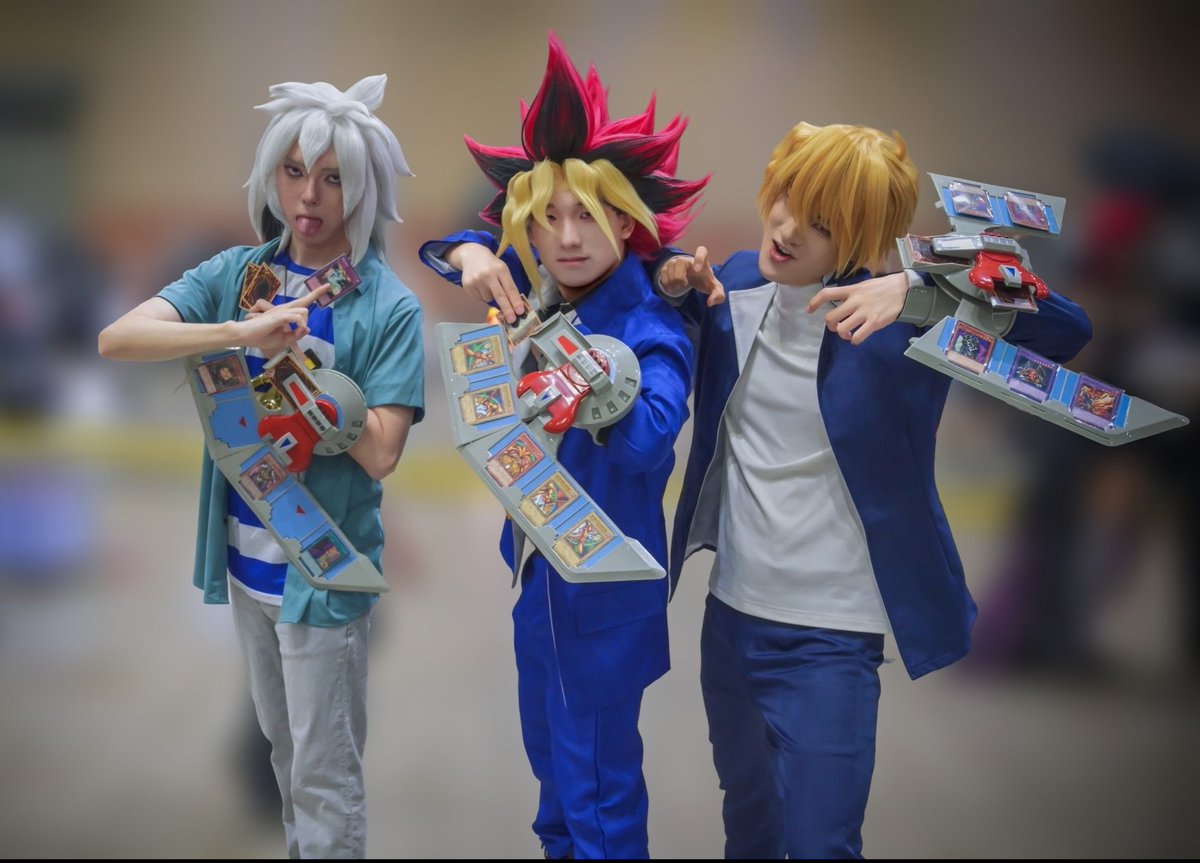 Russ_0421's tweet photo. 띠용님 @sajinsa02 외 두 코스어분

#YuGiOh #遊戯王 #Duel
#闇遊戯 #城之内克也 #闇バクラ

26.09.13 9서코 https://t.co/Egmjm5xHg4