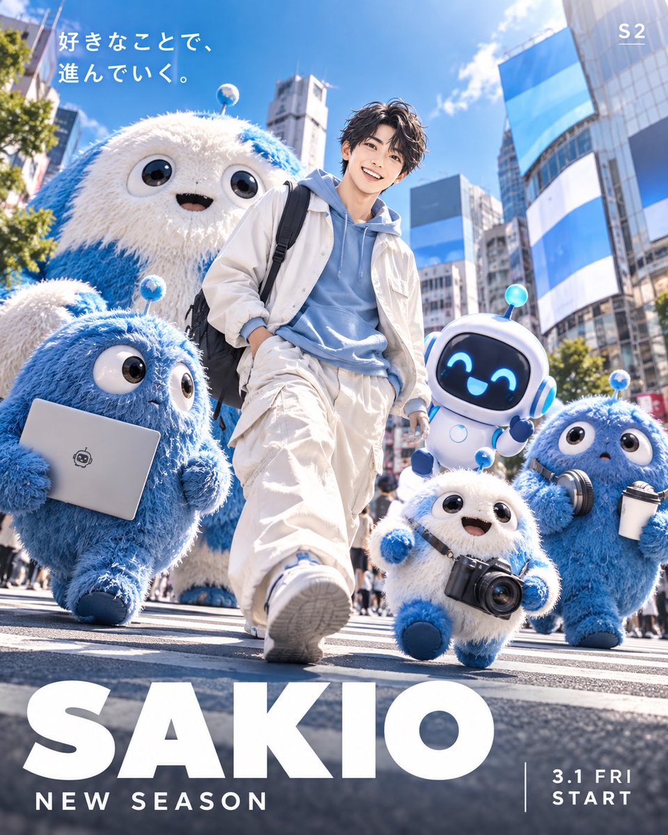 Sakio_2_try's tweet photo. まとさんのプロンプトをお借りしました

街中に自分が溶け込んでいる！
こういうクリエイティブなプロンプトって
どうやったら作れるのか

ちょっと勉強したくなった🤔 https://t.co/HXdJdDAM5t