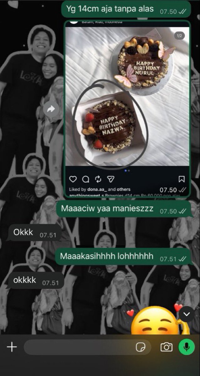 jamassick's tweet photo. hehe gw beli kue ultah krna pengen makan aja bukan krna ada yg ultah https://t.co/23Kvd7IWTG
