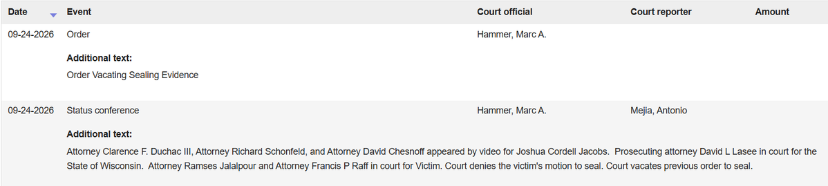 DrewDavenportFF's tweet photo. The Court in the Josh Jacobs case has now officially DENIED the permanent sealing of the record and the temporary seal has been vacated.

Can the NFL get the evidence now? Here's how it looks after today's decision.

#FFLegalUpdate 

1/🧵 https://t.co/BZeGf1hJbs