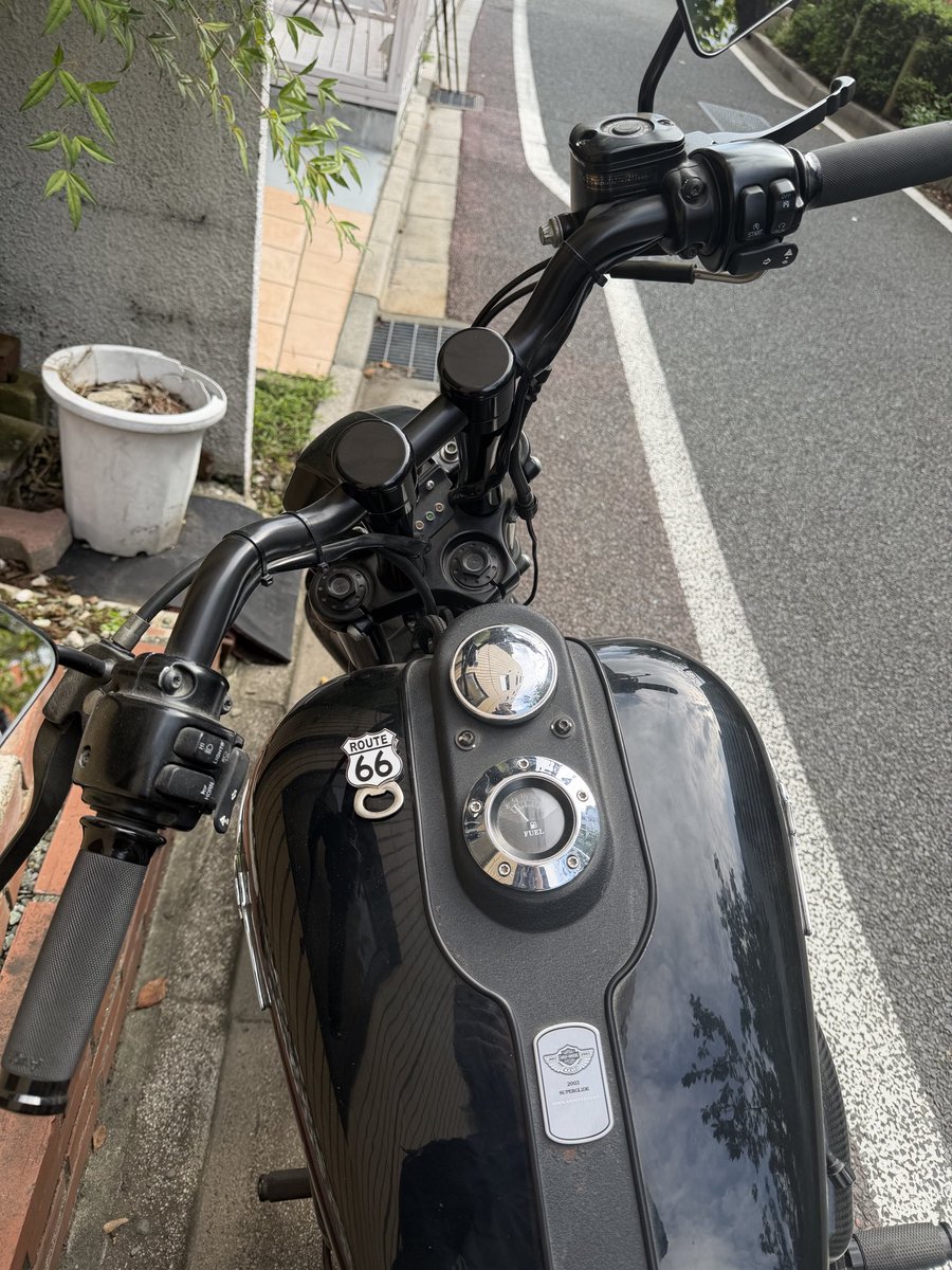 KanameKawabata's tweet photo. やっと乗れた🥹

#ハーレー
#HarleyDavidson https://t.co/I8Z134coqX