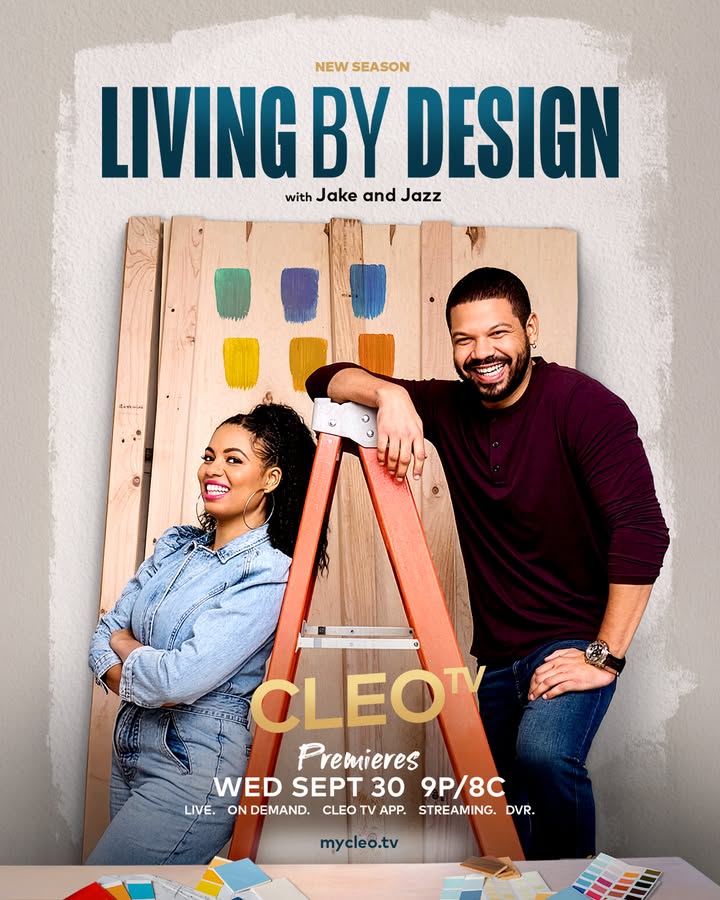 mycleotv's tweet photo. Your favorite siblings and design duo are BACK, this time with even more spectacular transformations and tips and tricks to turn your space around! 🖌️ A new season of Living By Design with Jake Smollett and Jazz premieres next Wednesday at 9p/8c! https://t.co/R9WKxwwJeV