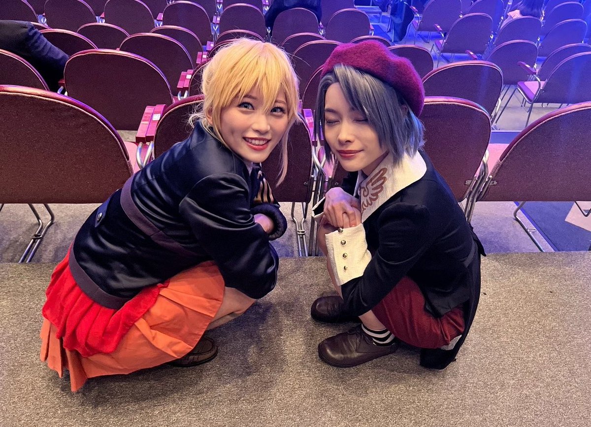 yae_abp's tweet photo. 2人でひっそり縮こまっているところを
とある方に撮られていたよ🤫🤫

#うみステ #カノジェシ https://t.co/d4l2LlyuRo