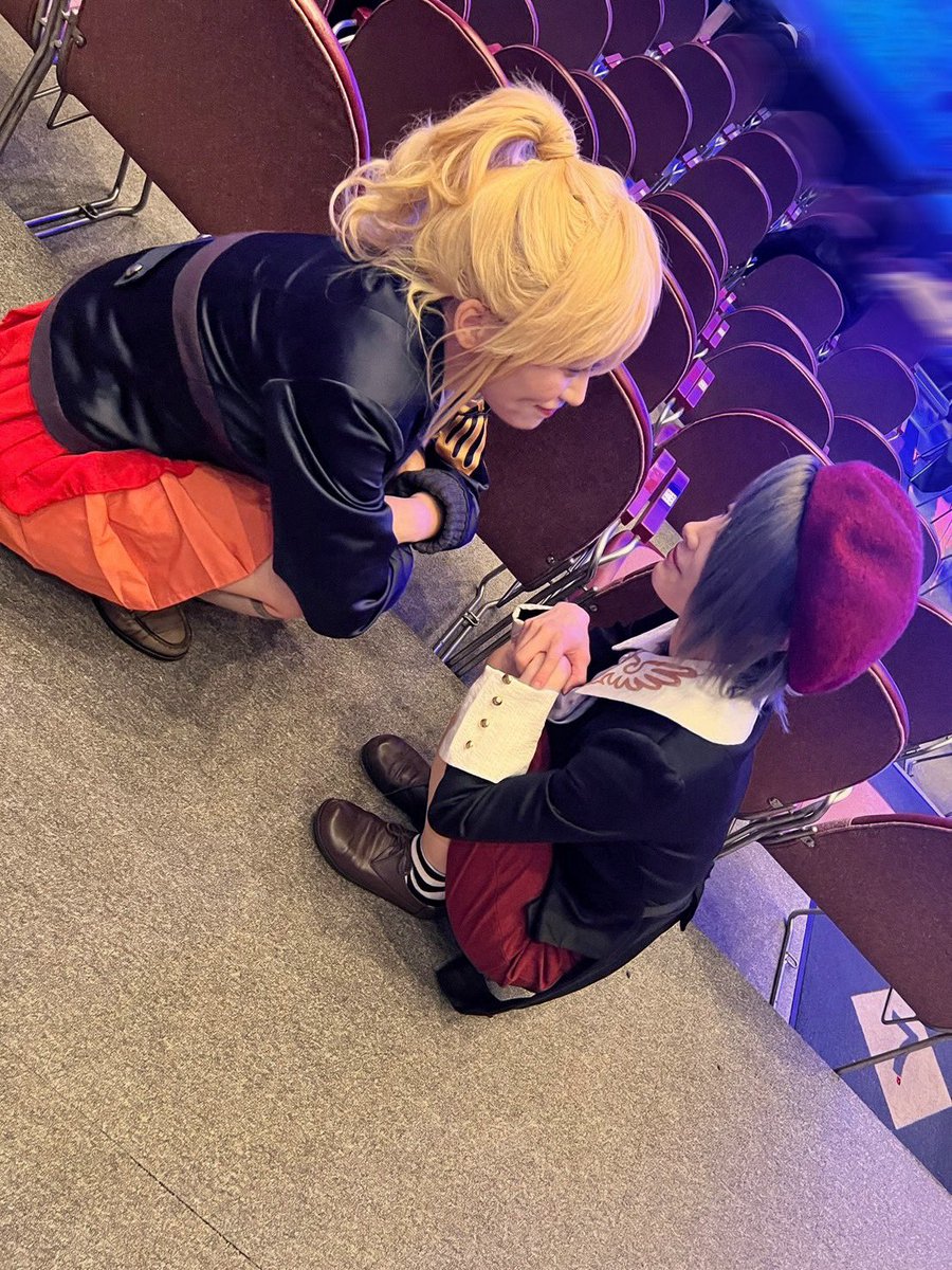 yae_abp's tweet photo. 2人でひっそり縮こまっているところを
とある方に撮られていたよ🤫🤫

#うみステ #カノジェシ https://t.co/d4l2LlyuRo