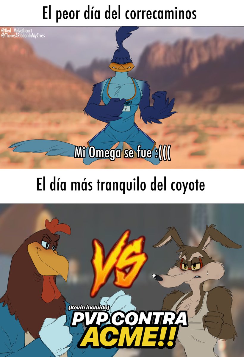 red_velvetheart's tweet photo. Hace tiempo k no hacía un curi JAJDJSJDJJSHDJ

#roadragefanart #wileroad #roadrunner #wileecoyote #coyotevsacmeart #looneytunesㅤㅤㅤ #coyotevsacmeㅤㅤ #curi https://t.co/BNTBS67oYj