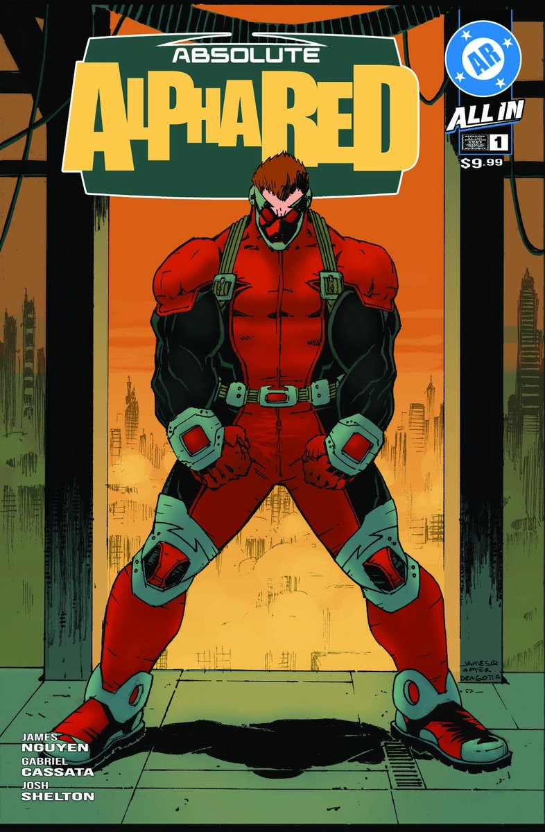 AlphaRedComic's tweet photo. I will be kicking off Alpha Red 9 with a @Whatnot  auction where you can get THIS Alpha Red Absolute edition for the first time! Auction starts at 7pm EST tomorrow night, Friday September 25th! Check the comments! #absolutebatman #batman #absolute https://t.co/W004noAIX7