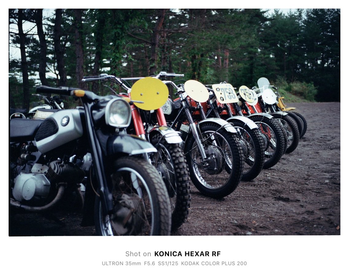 FOPPISH_CAMERA's tweet photo. アサマレースウェイ
#konika #hexarrf #ultron35mm #kodakCOLORPLUS200 #vintagebike #film https://t.co/FfkiRL77hp