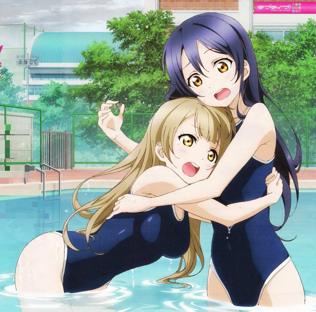 lovelivematocha's tweet photo. 【画像】ラブライブ！史上最高に叡智な公式絵と言えばｗｗｗｗｗ
https://t.co/a80bySYjuk

ことりちゃんのウィンク水着絵だよな

#lovelive https://t.co/cVsmbc81cZ