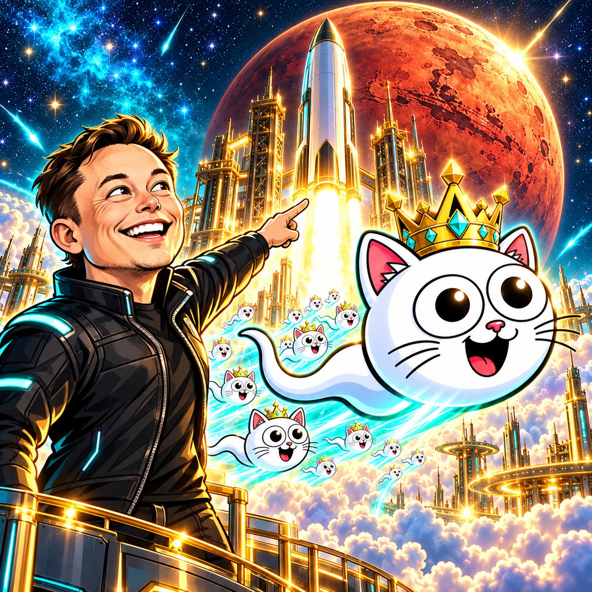 CSpermOnSol's tweet photo. @elonmusk That's so cool! I wonder why you are genius. https://t.co/B4AP4VT7UQ