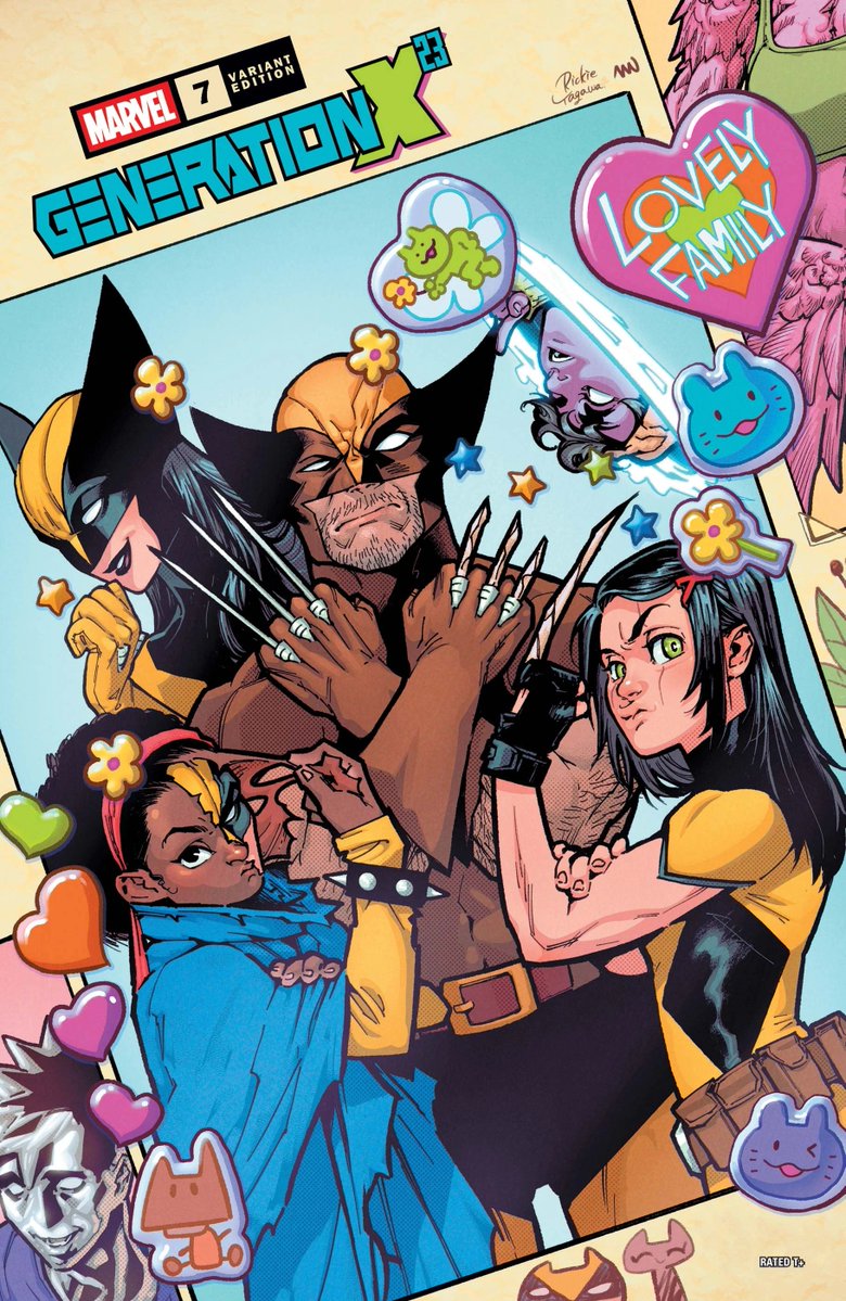 ChutneyXCVII's tweet photo. Generation X-23 might not be the craziest high octane book, but I love what its doing for Laura. Having her be someone for these new kids to look up too, after going through what she also went through. A guardian, a teacher, Houser's voice for Laura is great too https://t.co/1Yx5soWcHw