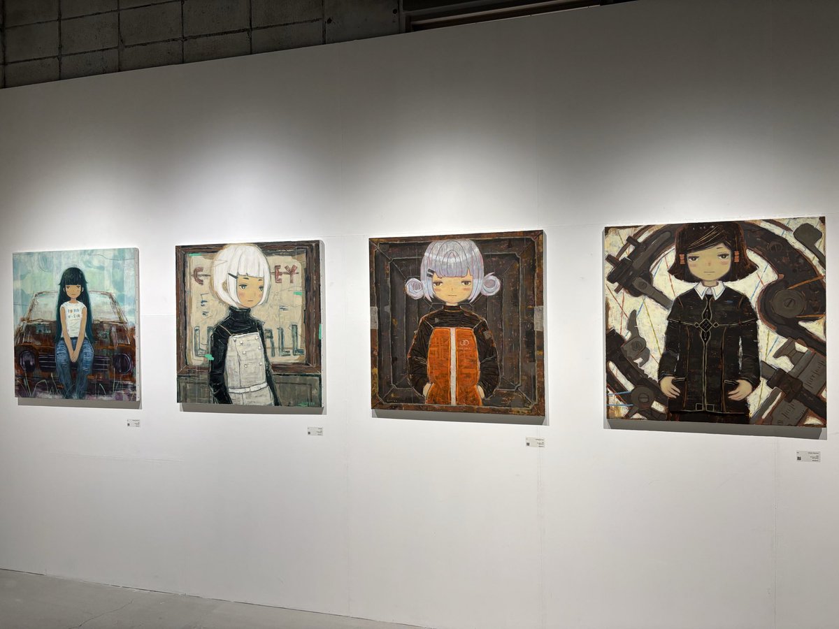 chobicon's tweet photo. Classic Machine
2025 Oil on Canvas 80×80cm
Contact： @Anico_ec 
個展<Overlapping>
9月28日まで
12:00-19:00(最終日17:00)

#個展
#油絵
#soloexhibition
#painting🎨 https://t.co/mO41t9z4Ax