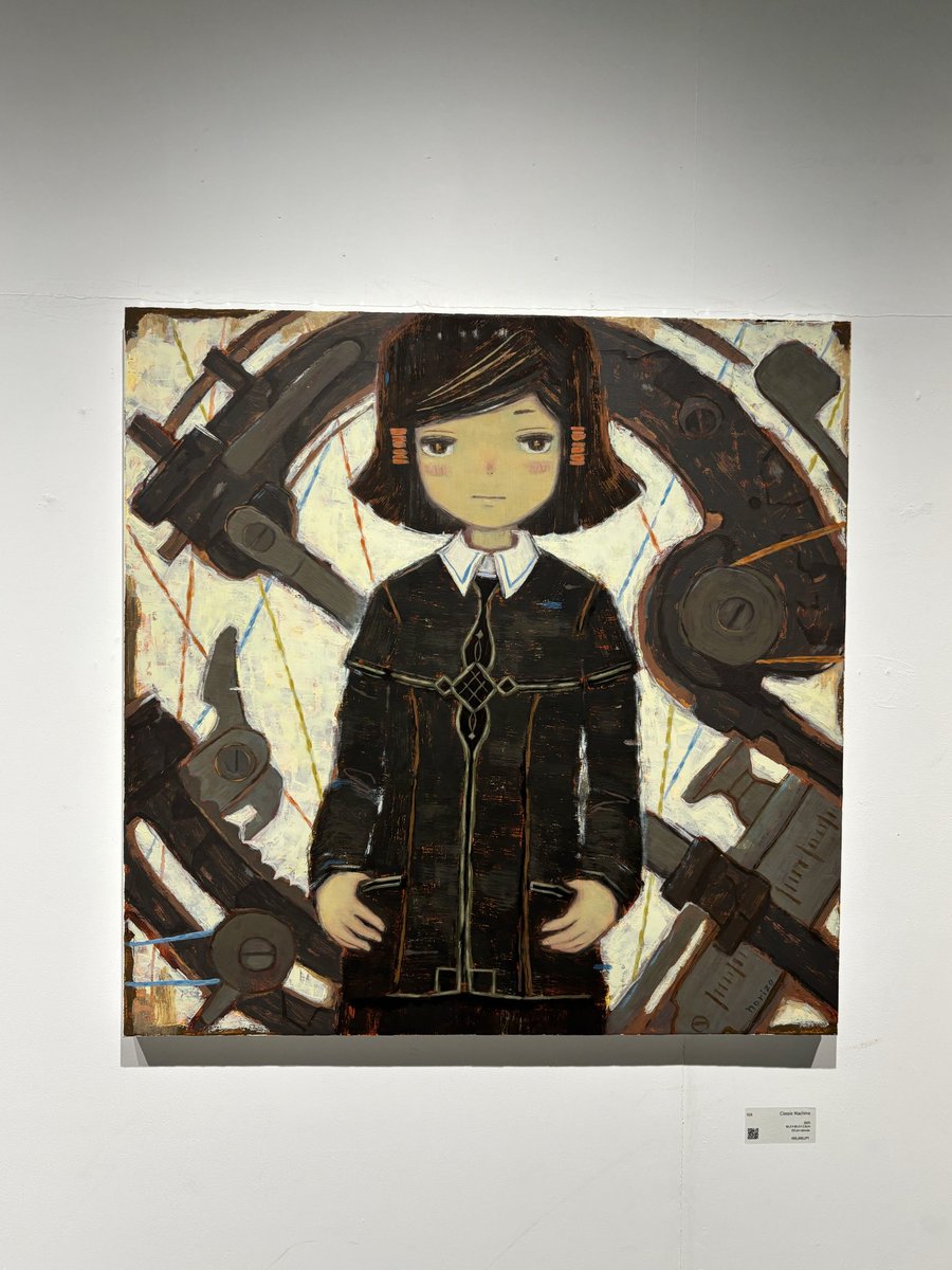 chobicon's tweet photo. Classic Machine
2025 Oil on Canvas 80×80cm
Contact： @Anico_ec 
個展<Overlapping>
9月28日まで
12:00-19:00(最終日17:00)

#個展
#油絵
#soloexhibition
#painting🎨 https://t.co/mO41t9z4Ax