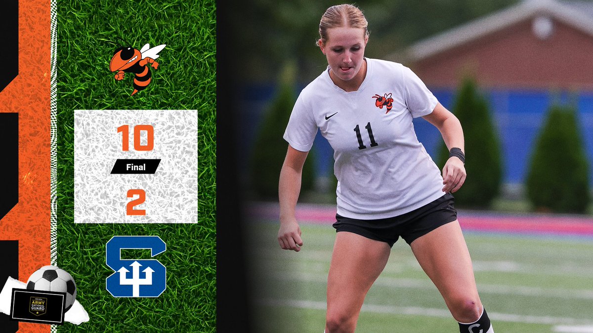 TheHiveBGHS's tweet photo. ⚽️ Final Score: Beech Grove Hornets 10 - Shortridge Blue Devils 2! Dominant performance by the team and a standout game by Harper Moore with 8 goals & 2 assists to Aileen Mancera-Ortega & Kenzie Fedeler!
#HornetProud #BeLegendary https://t.co/bvXB1Gi3yZ