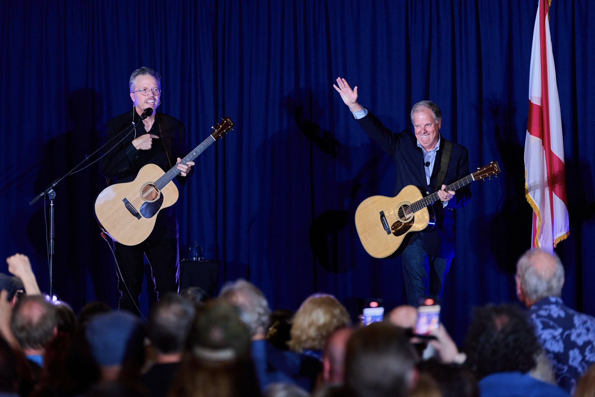 DougJones's tweet photo. Mobile, last night was amazing! Thank you to everybody who came out to kick off our Rally for Alabama tour, and to my good friend @jasonisbell for bringing the house down.

We’ve got 40 days to go, and we’re going to spend every one of them taking this campaign to folks in every corner of Alabama. With your help, we’re going to win this thing on November 3!                            

Stay tuned for our next stop on the tour!
