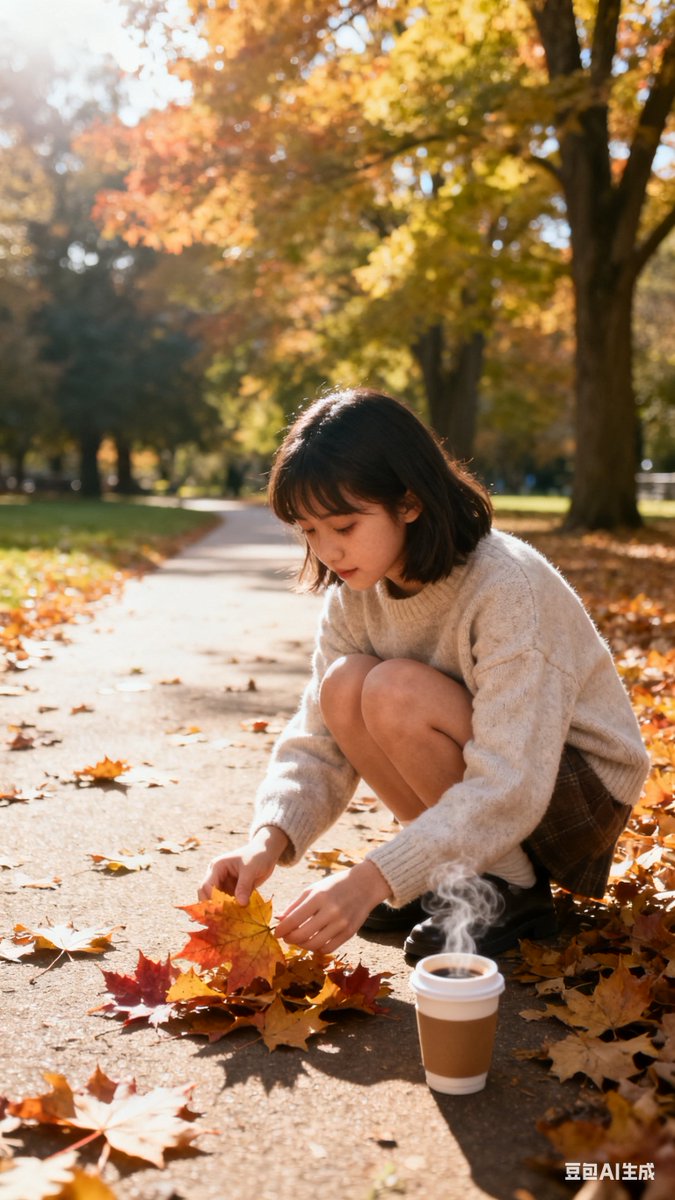 JacelynVenkggu's tweet photo. It’s crisp autumn morning, leaves dancing in the gentle breeze — perfect for a warm latte and a long walk. https://t.co/L5ZyrXyED4