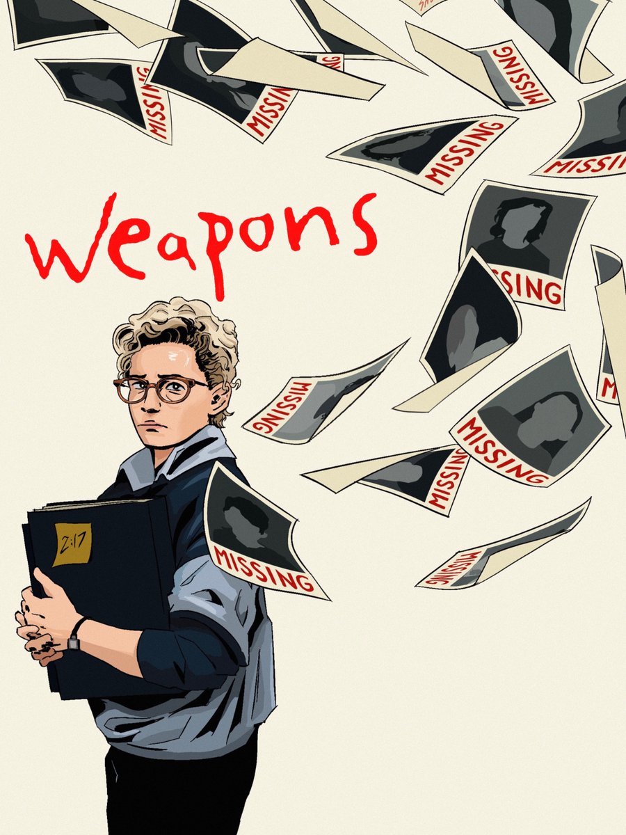 saucefunk2's tweet photo. knew i was probably going to enjoy the new cregger movie because of how much i liked weapons. i’m still a big weapons 2025 guy https://t.co/GEYZp3Psh1