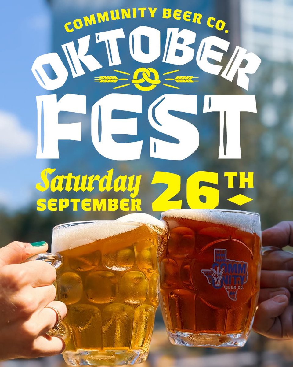 thedogensteins's tweet photo. This weekend!

Mckinney Oktoberfest VIP Friday 8p, Sunday noon
Community Oktoberfest Saturday 2pm
ROLLERTOWN Oktoberfest 730

Prost! https://t.co/l7e0GjacGN
