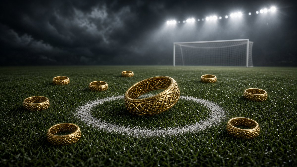 ValhallaFC's tweet photo. The dwarves forge Odin a gold ring called Draupnir.
Every ninth night, eight new rings of equal weight drip from it.
No single night makes Odin rich. The ring just does the same thing, again and again, and the gold piles up.
That's how a club is built. The same session, the same standard, every week.
Show up. Do it again.

Victory or Valhalla.

#VictoryOrValhalla #ValhallaFC