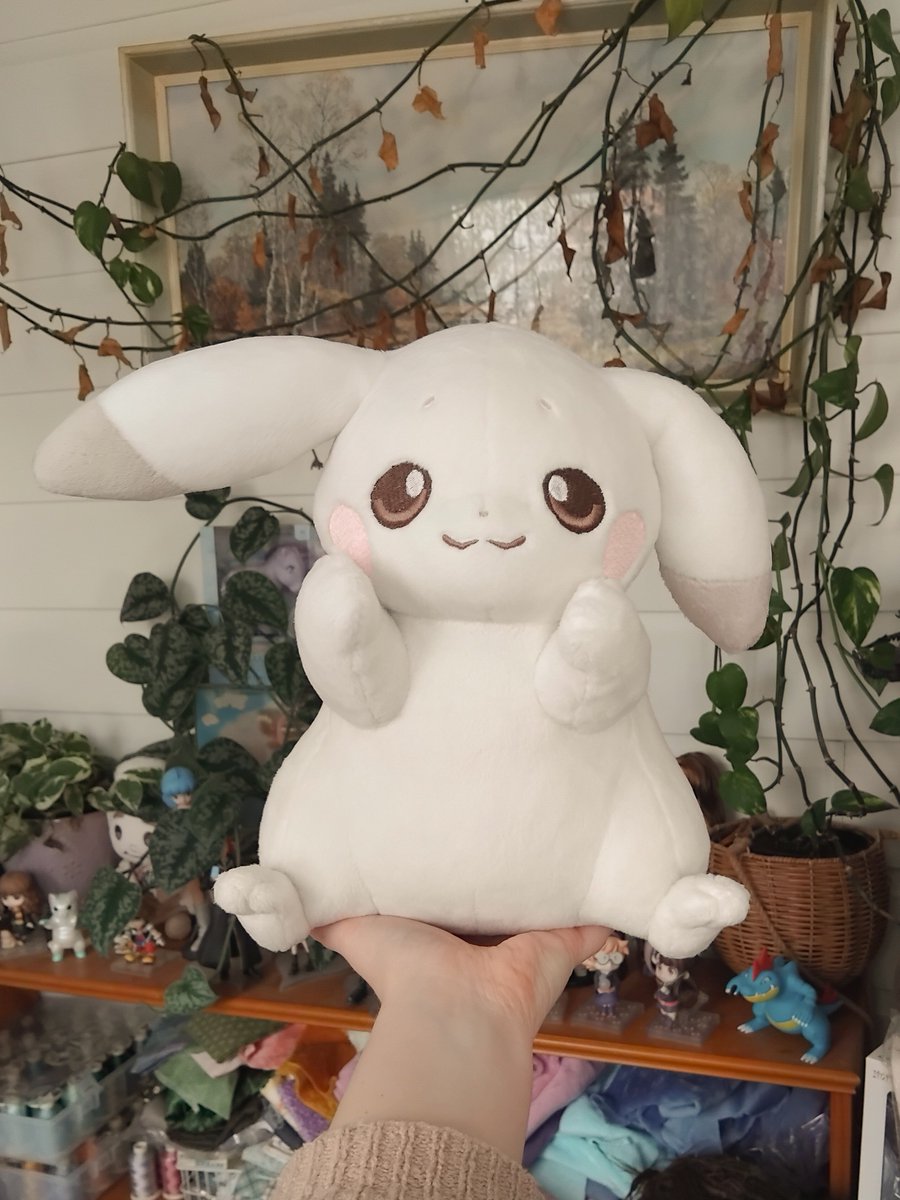 sugar_stitch's tweet photo. No switch 2 so no pokopia for me, but I still fell in love with Peaky's design, she's so darn cute ☺️
Both of these cuties are looking for homes 4️⃣0️⃣0️⃣aud each plus shipping dm if interested
(Not sure why the photo makes their ears look so big aha they're not as large in person) https://t.co/xIS9Rrm7u3