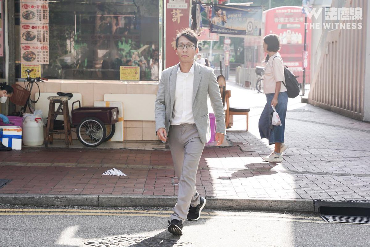 hkdc_us's tweet photo. Ng Kin-wai, who was just released from prison, was spotted in Yuen Long. Good to see he’s free. He said, “Imprisonment cannot stop people’s yearning for freedom.” https://t.co/icopFyhjf2