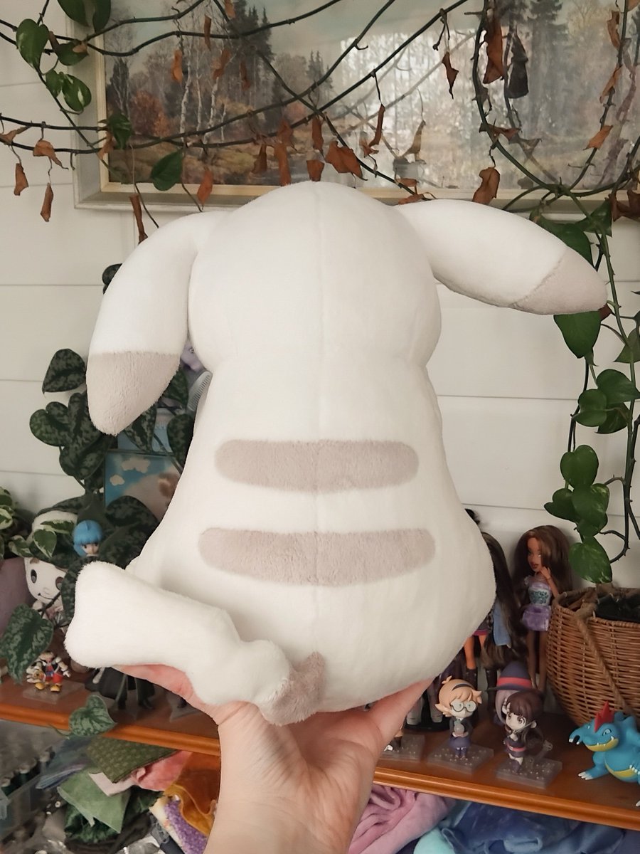 sugar_stitch's tweet photo. No switch 2 so no pokopia for me, but I still fell in love with Peaky's design, she's so darn cute ☺️
Both of these cuties are looking for homes 4️⃣0️⃣0️⃣aud each plus shipping dm if interested
(Not sure why the photo makes their ears look so big aha they're not as large in person) https://t.co/xIS9Rrm7u3