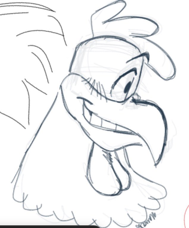 cyanstargaze_'s tweet photo. Foghorn doodles I’ve made in Magma 
#foghornleghorn #looneytunes https://t.co/XzRkXnx8Om