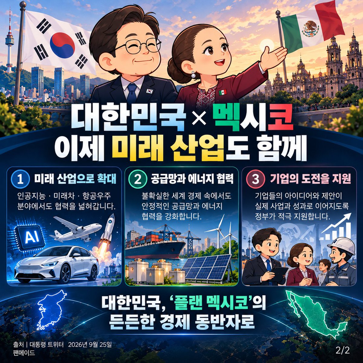 simonstonebed's tweet photo. 멕시코 외교 성과 홍보 260925 https://t.co/CNWJQUz3TS